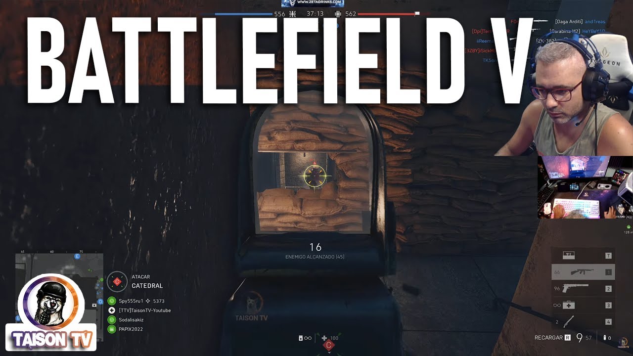 Battlefield V tiene tan poca gente que veo chetos en todas partes Paranoico soy
