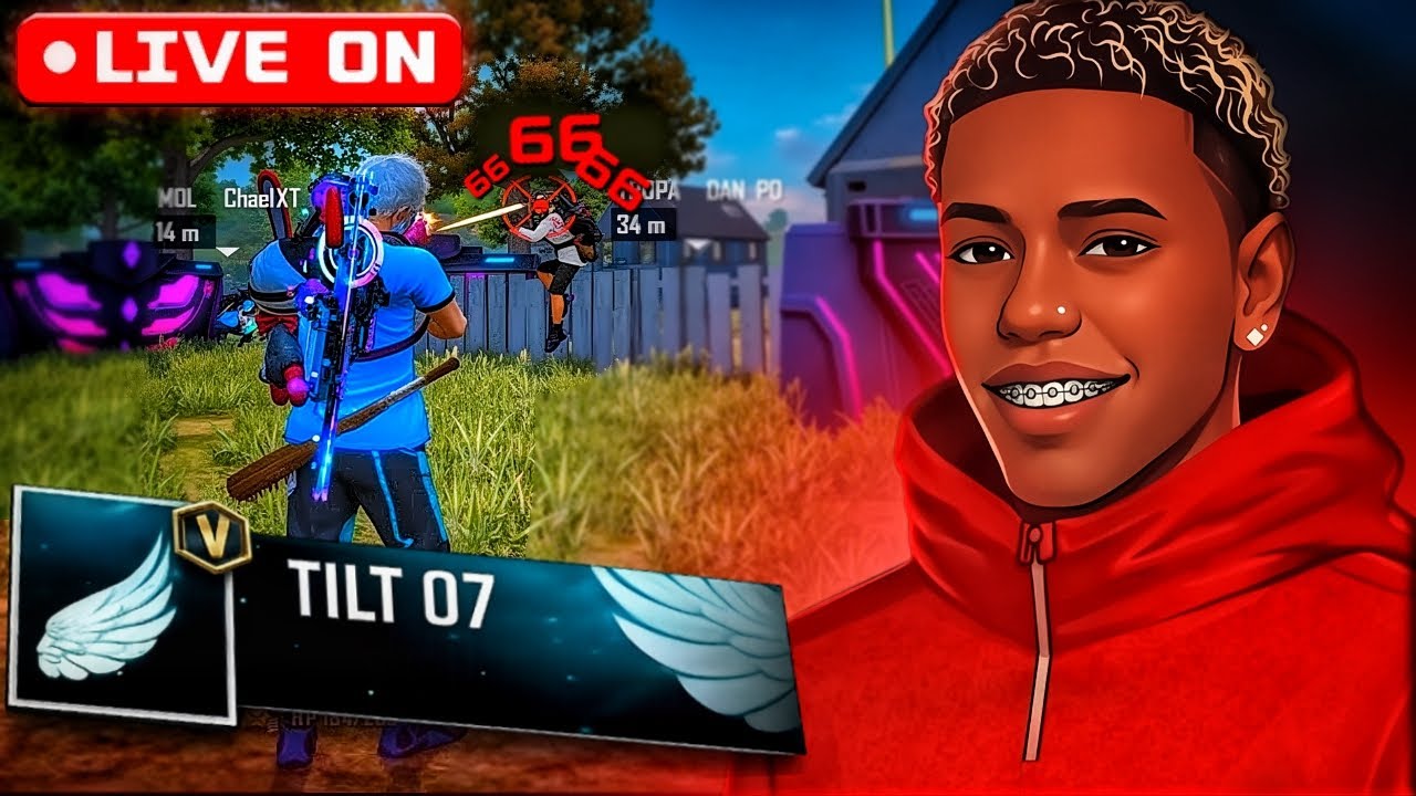 🔥 LIVE FF 🔥 FREE FIRE AO VIVO 🔥 4X4 + 6X6 COM INSCRITOS 🔥 SALA PERSONALIZADA 🔥 4x4 apostado #tilt07