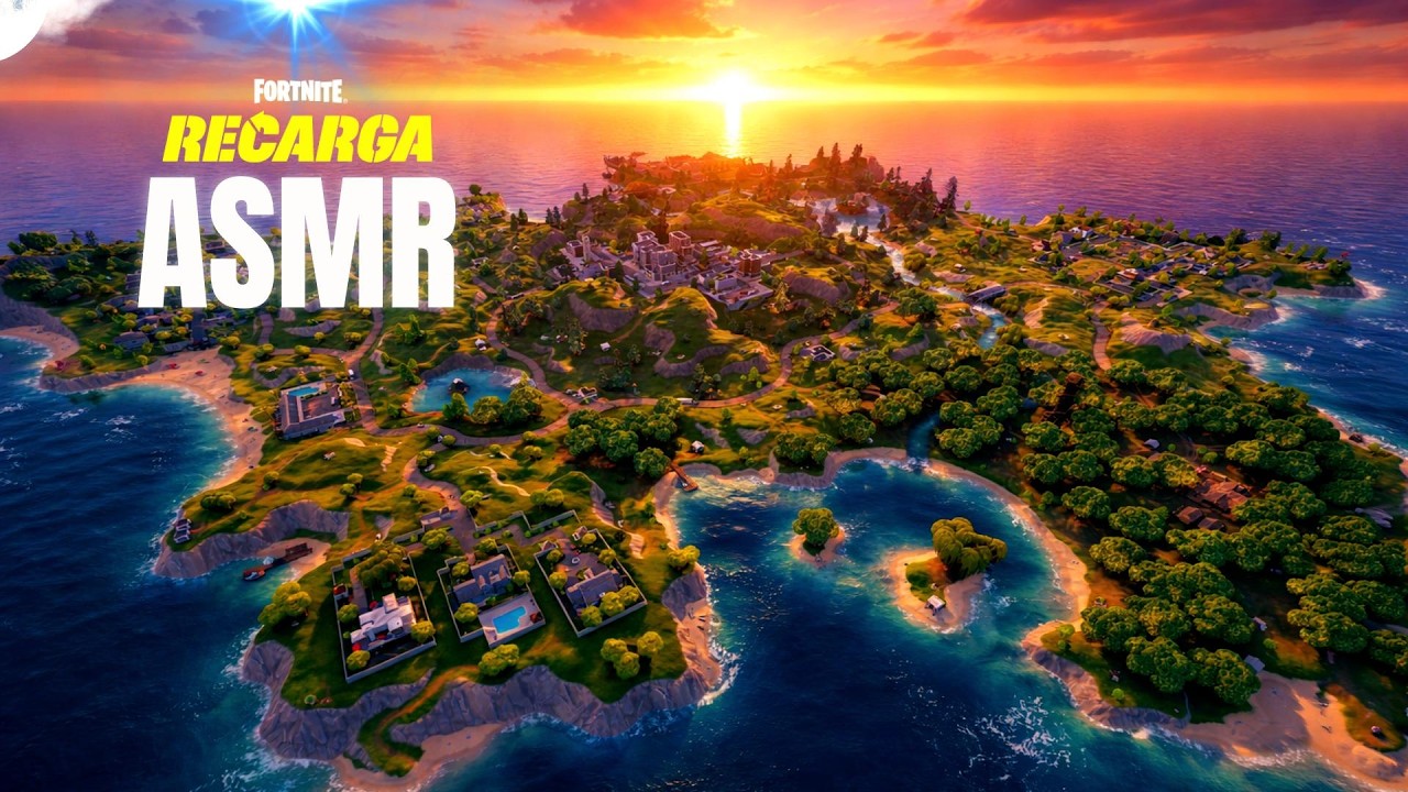 FORTNITE Recarga ASMR Partida con Sonidos RELAJANTES