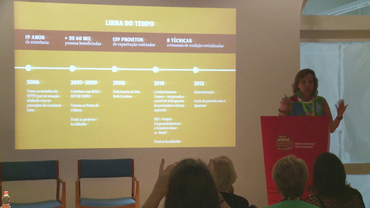 Seminário Artesol /SONIA QUINTELLA: Mesa Artesanato e Mercado
