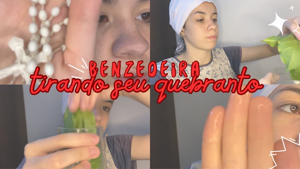ASMR- BENZEDEIRA / vovó tirando o quebrando e mau olhado, limpeza energética, caseirinho