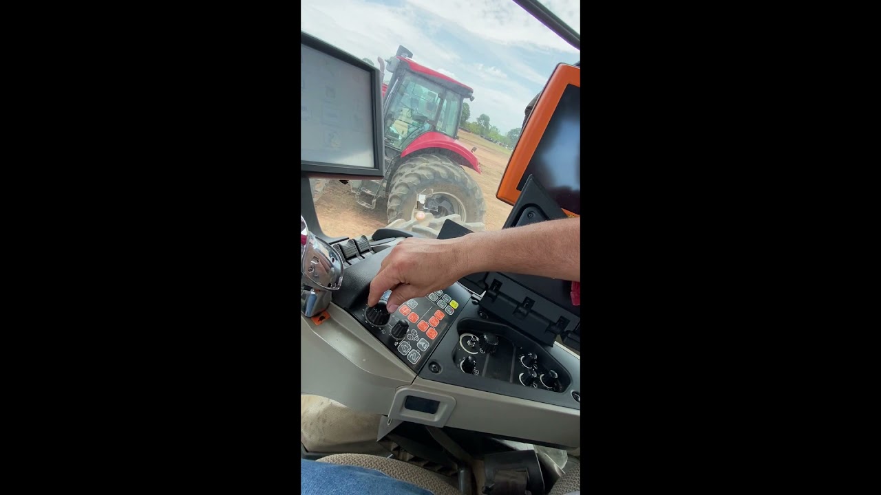 Operación de maquinaria agrícola