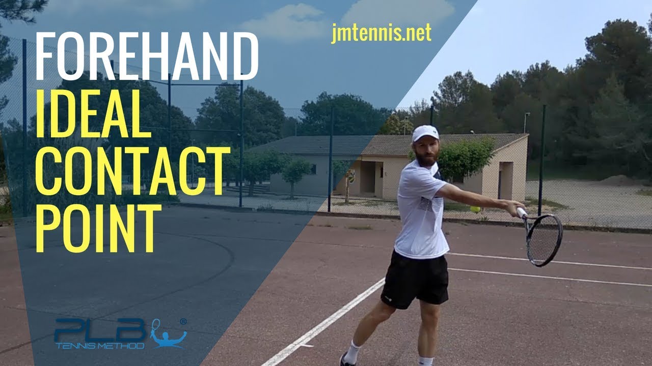 Tennis Forehand - Ideal Contact Point I JM Tennis - Online Tennis Training Programs