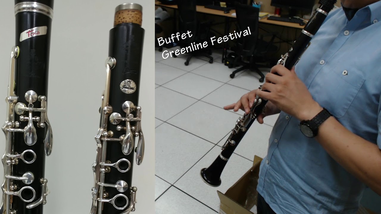 Buffet Greenline Clarinet Festival vs Tosca Tone Test