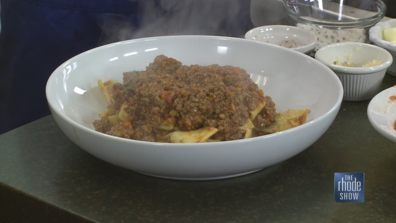 In the Kitchen: Pappardelle Bolognese