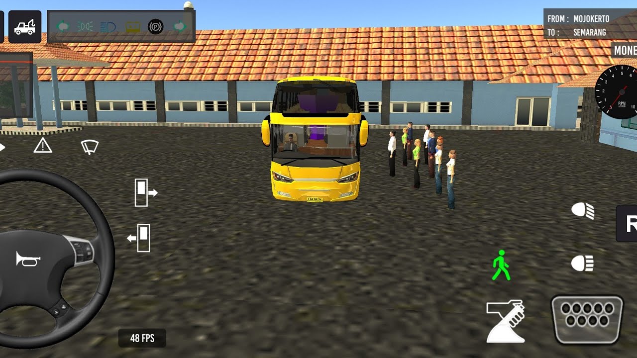 euro coach bus simulator 💥🤩|| new indonesia coach bus simulator - Android gameplay ‪#newgame