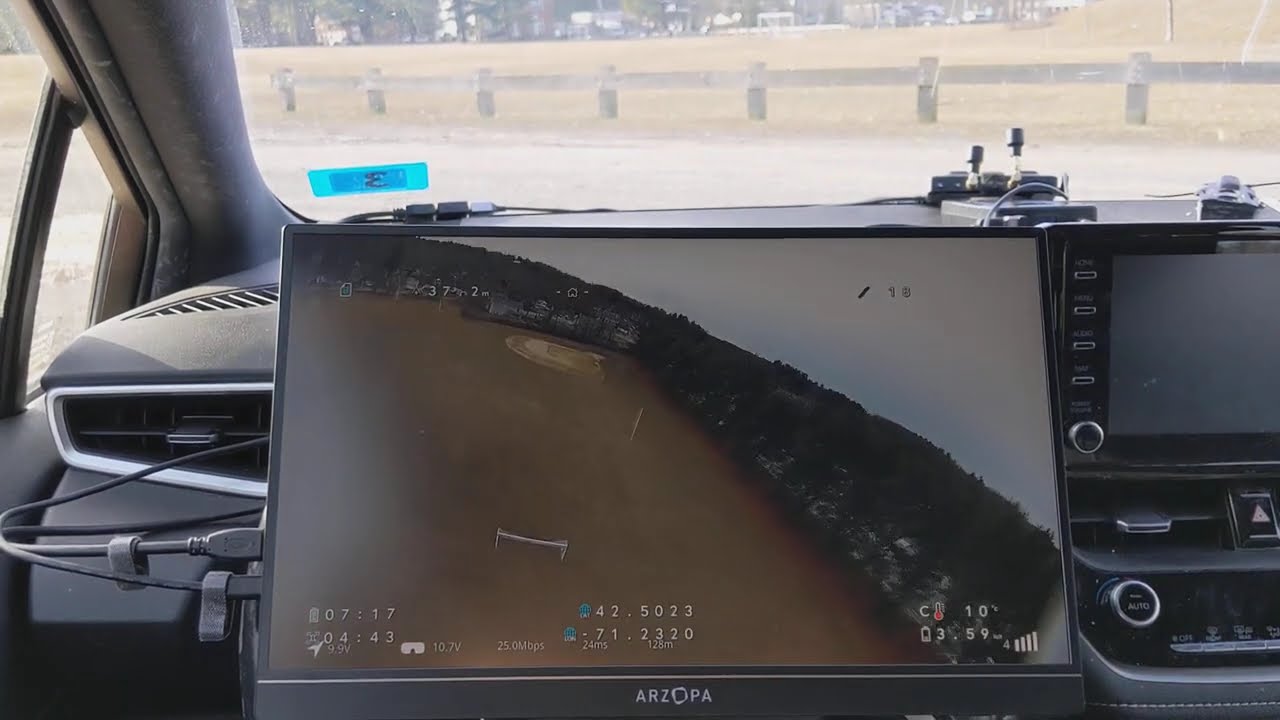 In-Car FPV Setup Gaming Monitor Arzopa Z1FC Walksnail Avatar VRX (Part 2)