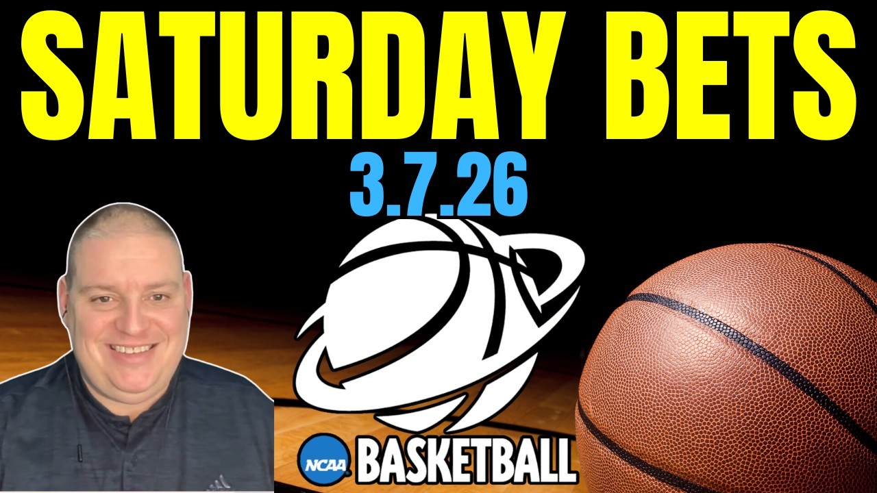 Saturday NCAA Basketball Picks - 3/7/26 l Craig Trapp NCAAB Bets & College Basketball Predictions