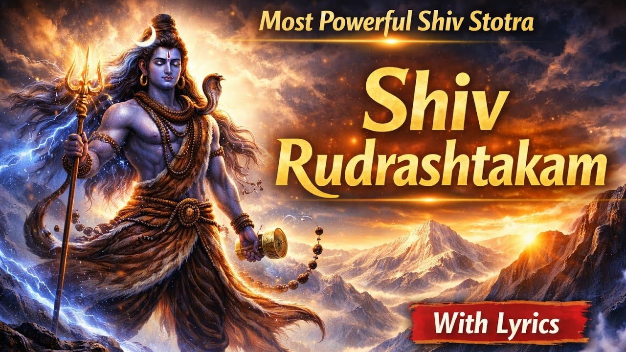 Namami Shamishan | Shiv Rudrashtakam | Most Powerful Shiv Stotra  | With Lyrics | Ananta Rhythm 