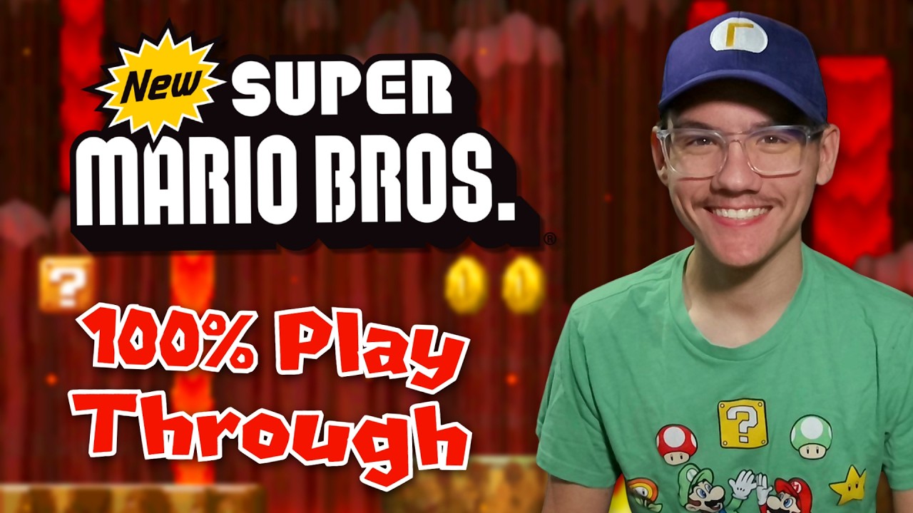 [🔴LIVE] Can We Finish Tonight? | New Super Mario Bros. 100% Playthrough | #2
