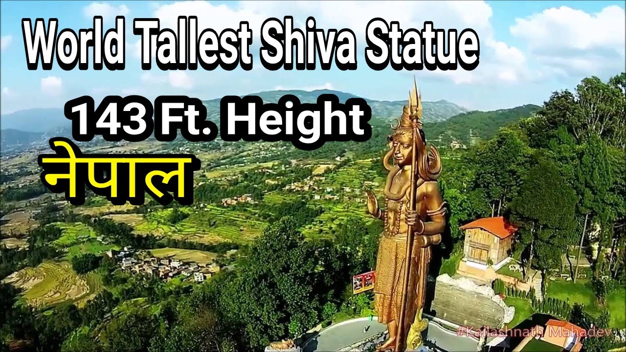 World Tallest Shiva Statue // 143 Ft. Height // Nepal // Kailashnath