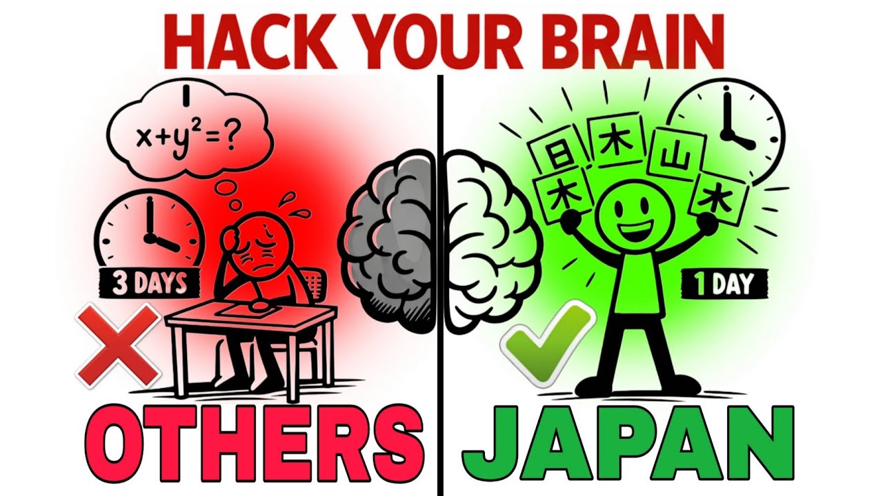 Remember EVERYTHING Like Japanese Students (Study Less remember more)