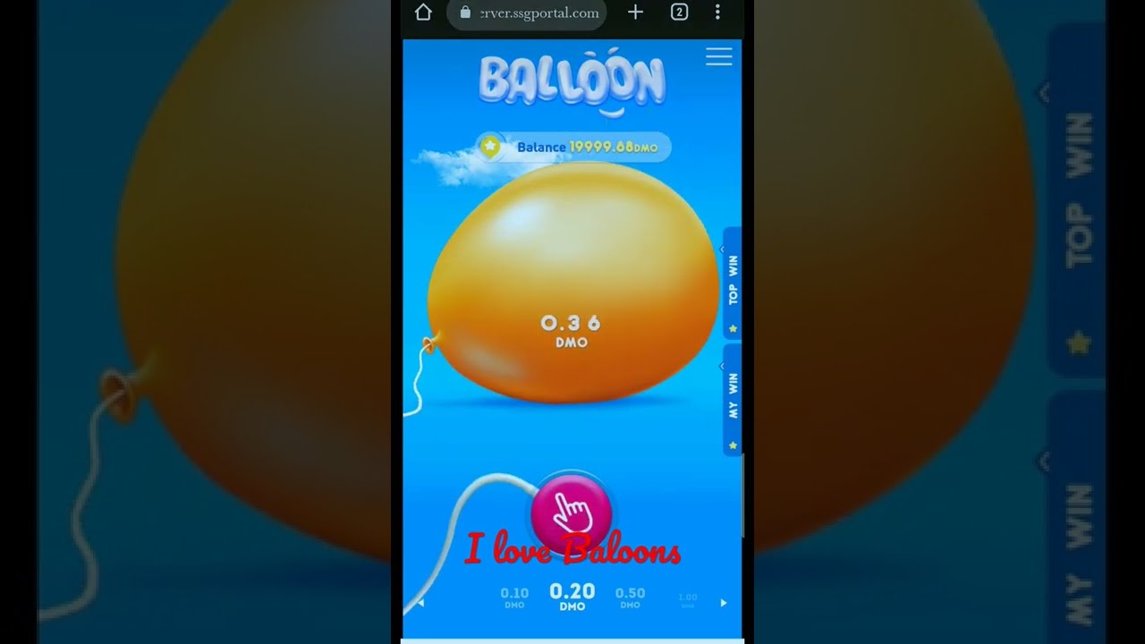 Play baloon win money බැලුන් පුපුරලා සල්ලි හොයමු