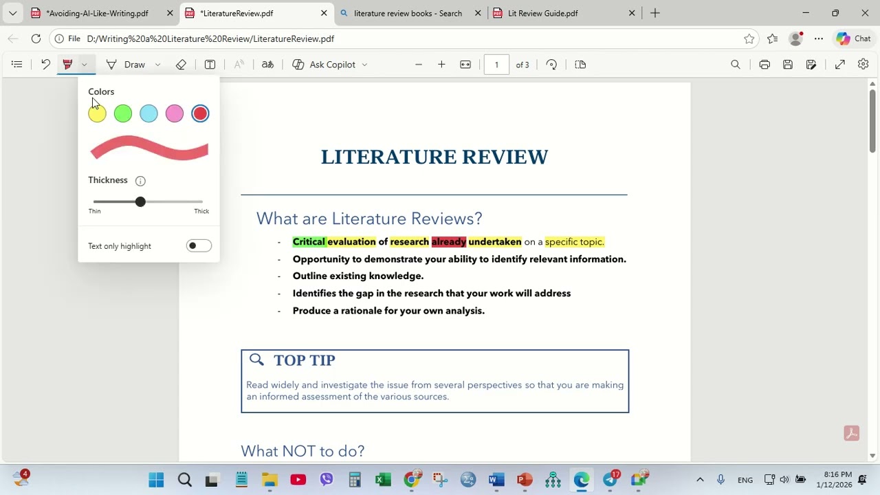 What is Literature Review