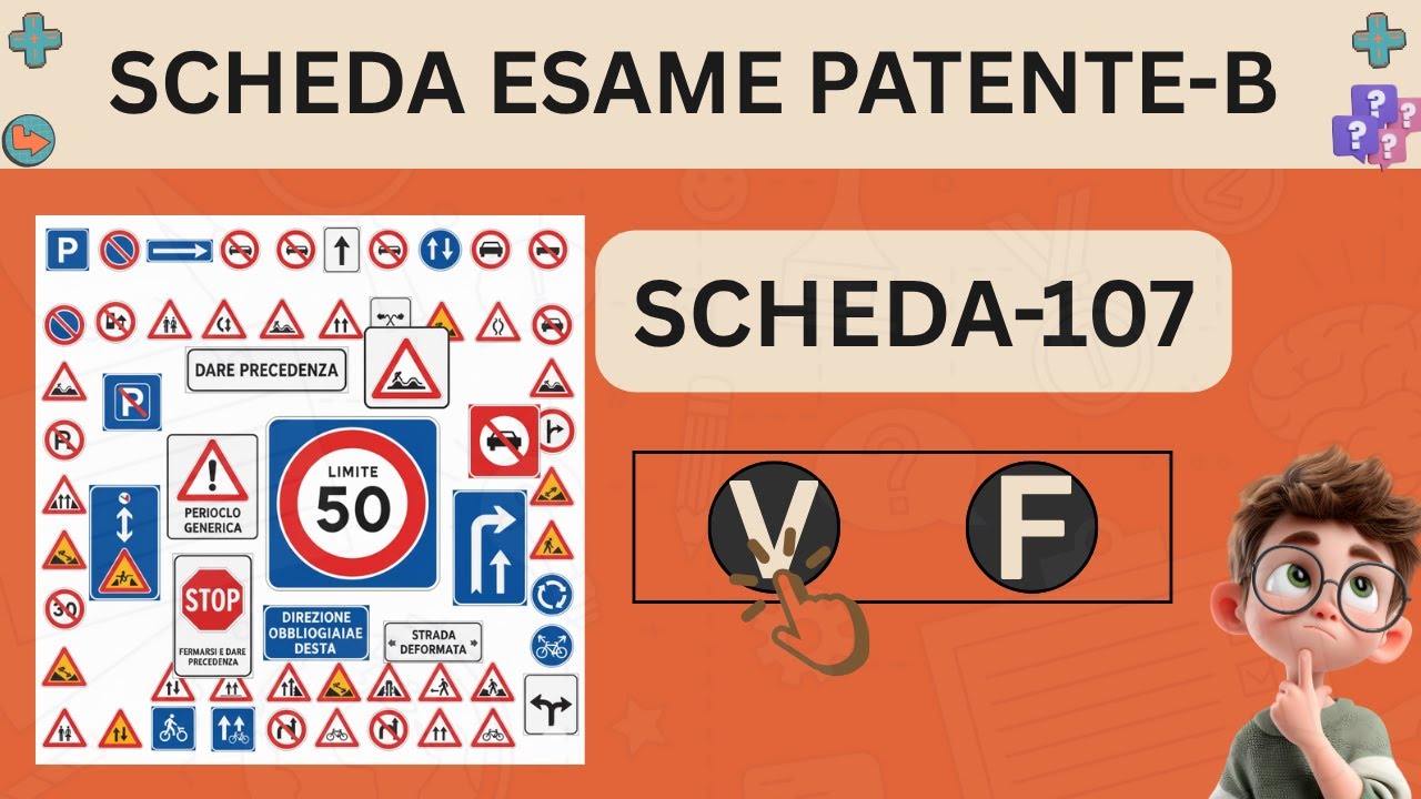 QUIZ PATENTE B n.107 | Verso il traguardo! | 12 Febbraio 2026