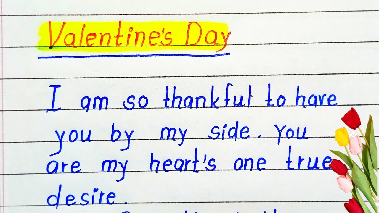 Valentine's Day-2026 || Happy Valentine's Day wishes || Valentine's Day Card writing ||
