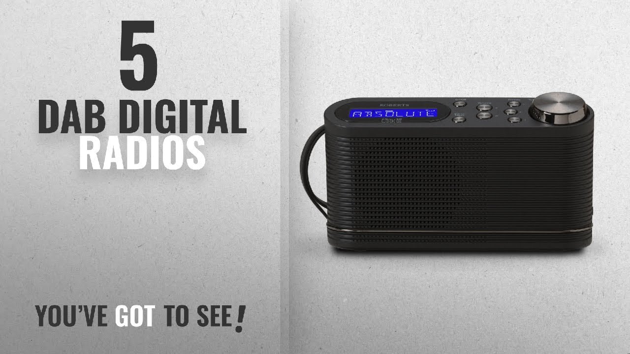 Top 10 Dab Digital Radios [2018]: Roberts Radio Play10 DAB/DAB+/FM Digital Radio with Simple