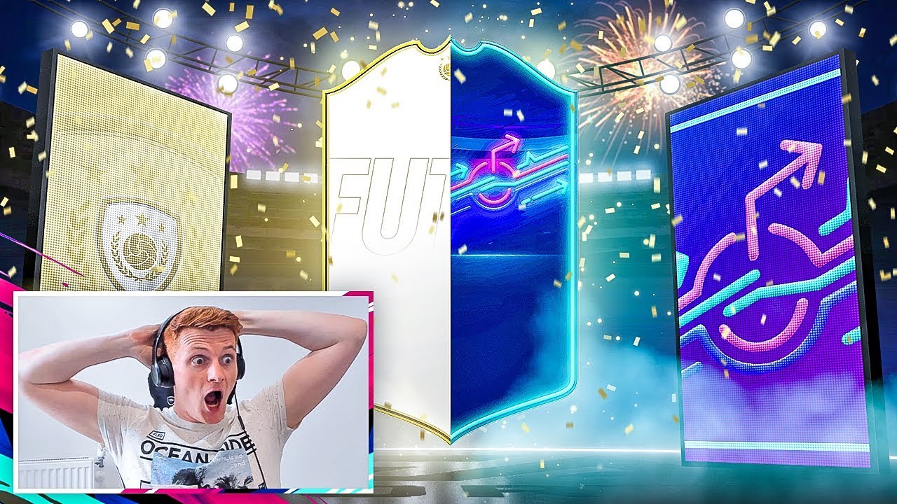 OMFG BASE ICON PACK OPENING!!! FIFA 19 OTW & Rating Refresh!!!