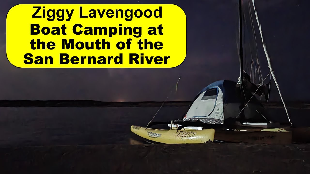 Thunder Storms and Sandbars. Forced to break Camp at High Tide!