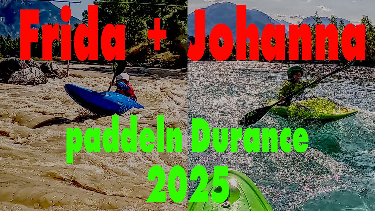 Paddeln mit Kindern im Wildwasser | Durance Frankreich – Sommertrip
