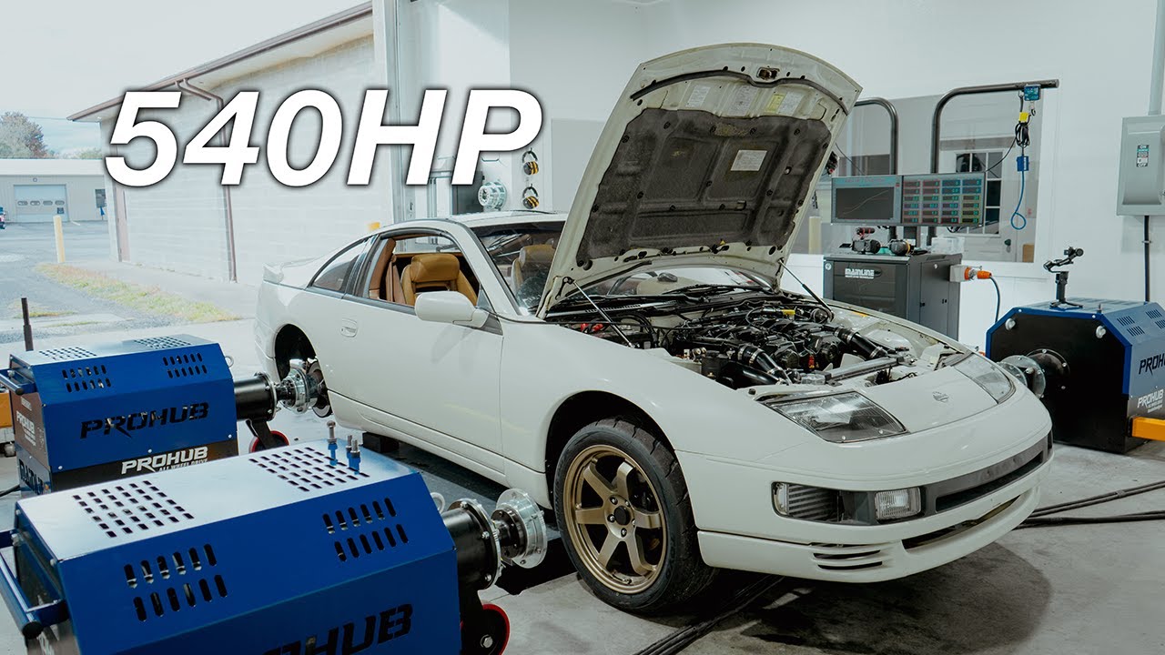 Тюнинг Nissan 300ZX с двойным турбонаддувом | 30-летняя легенда выдает РЕАЛЬНУЮ мощь!