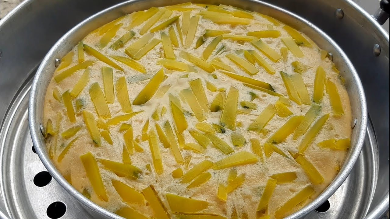 สังขยาฟักทอง สังขยาหน้าฟักทอง สูตรทำขาย ทำกินเองง่ายมาก หอมหวานมันอร่อย #สังขยาไข่