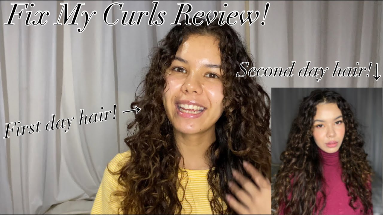 Fix My Curls Curly Hair Routine and Review | Aunadine Phanbuh | Shillong, Meghalaya.