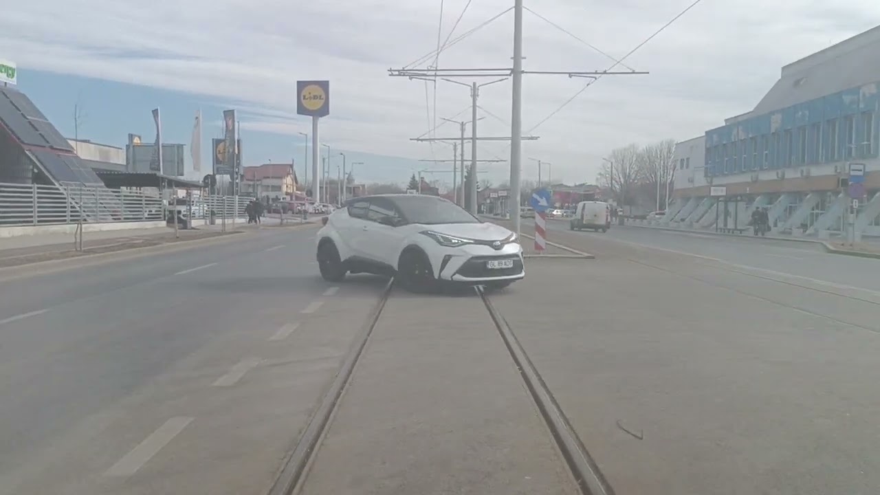 Călătorie cu Tramvaiul Astra Autentic 1871 pe linia 39 în Galați
