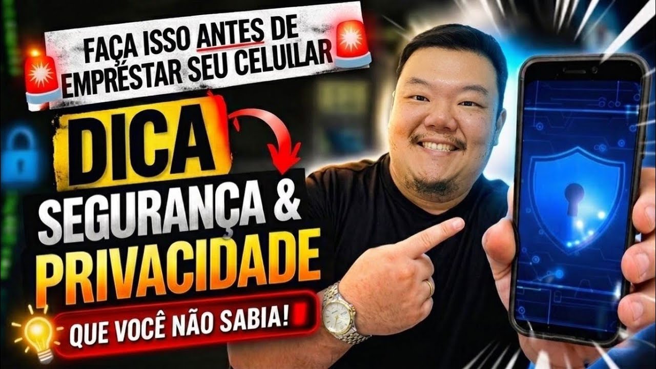 FAÇA ISSO ANTES DE EMPRESTAR SEU CELULAR PRA PESSOAS CURIOSAS