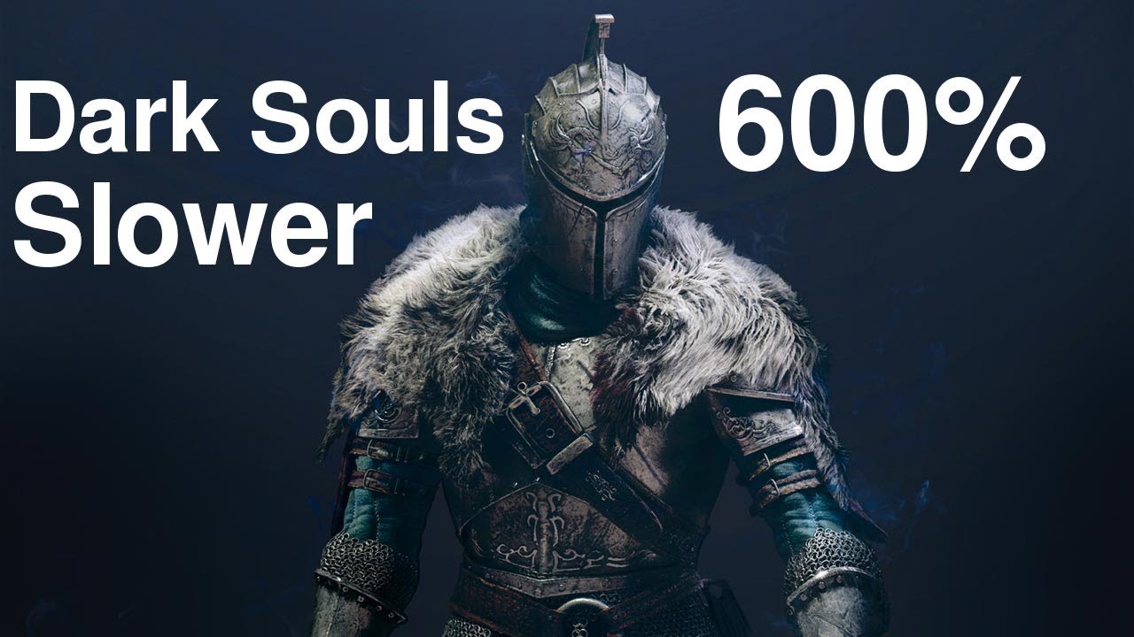 Dark Souls - Gwyn, Lord of Cinder 600% Slower