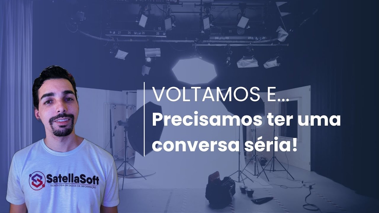 Estamos de volta e precisamos ter uma séria conversa!