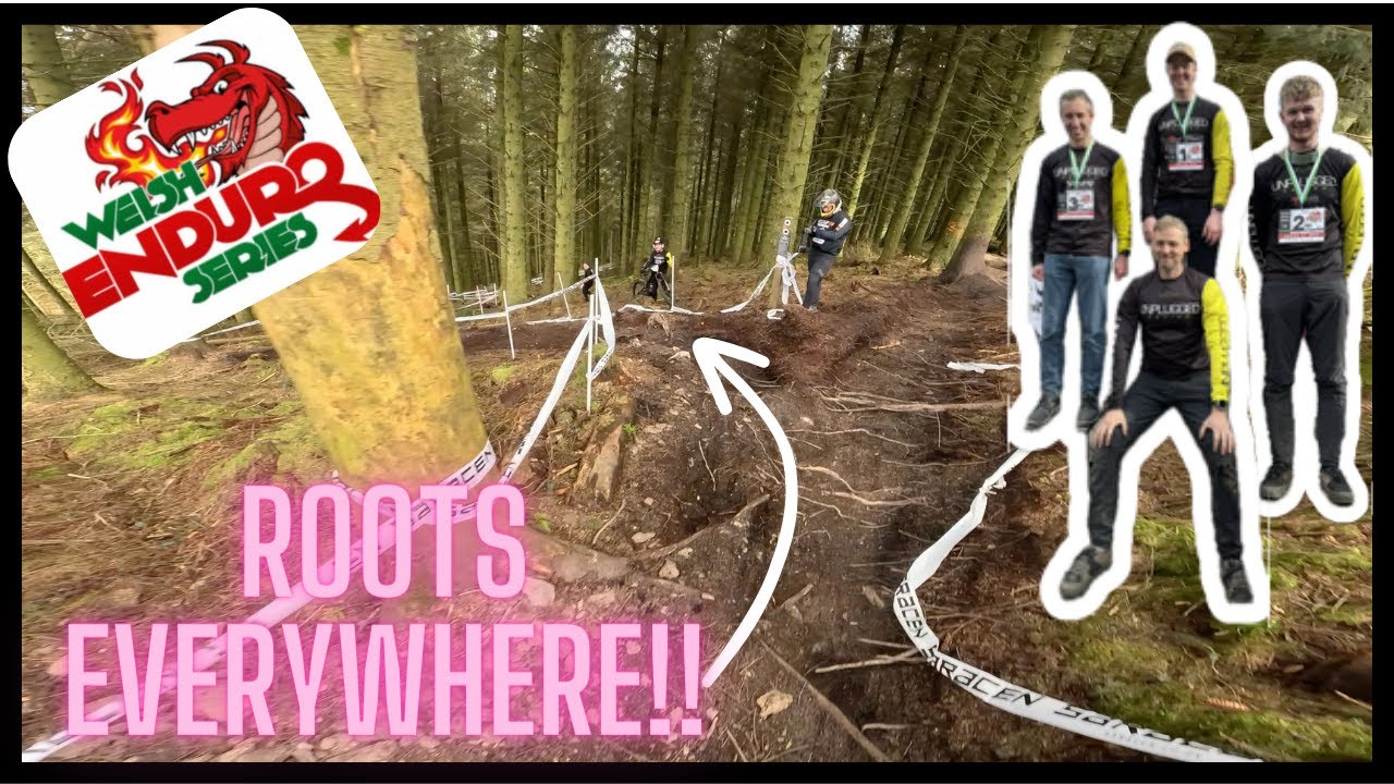 WELSH ENDURO RACE DAY AT LLANDEGLA! | WE ALL GOT ON THE PODIUM! | LBTV |