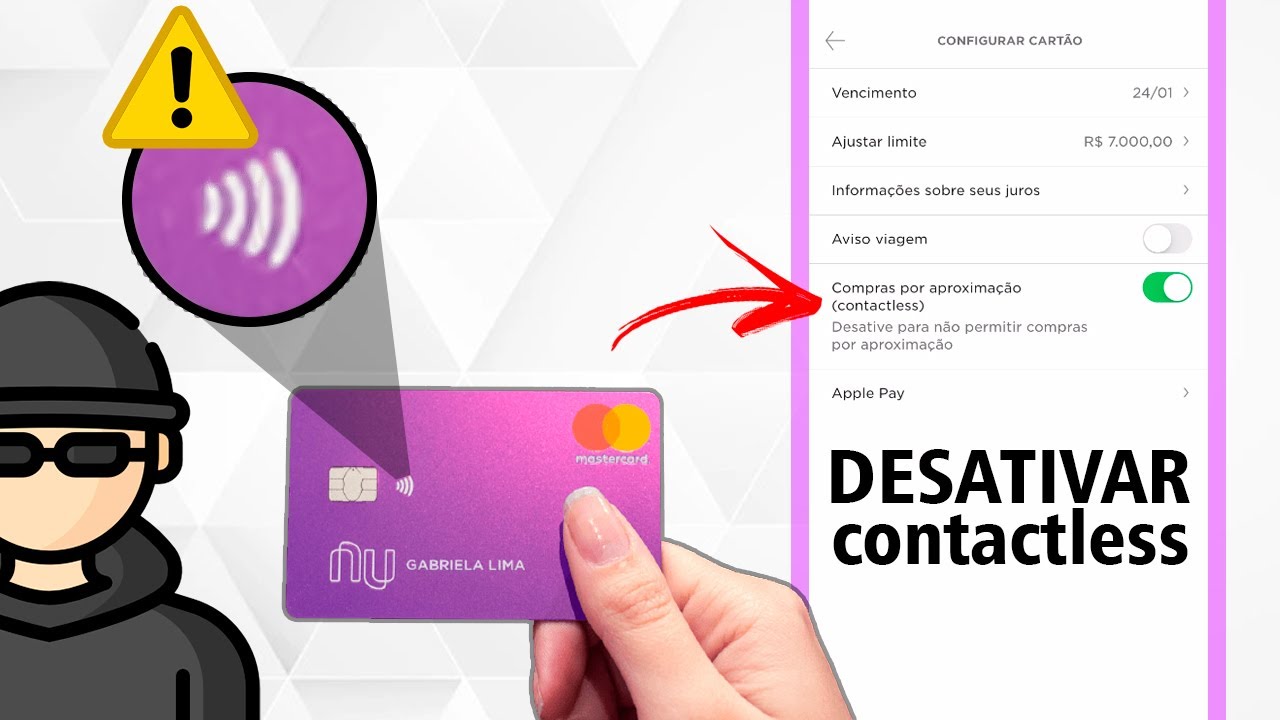 Como desativar o pagamento por aproxima&ccedil;&atilde;o no app do Nubank (NFC)