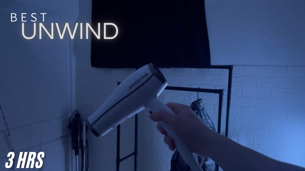 SLEEP and APPRECIATE the WELL-BEING this GIVES YOU with this DEEP SOUND of HAIR DRYER (ASMR)