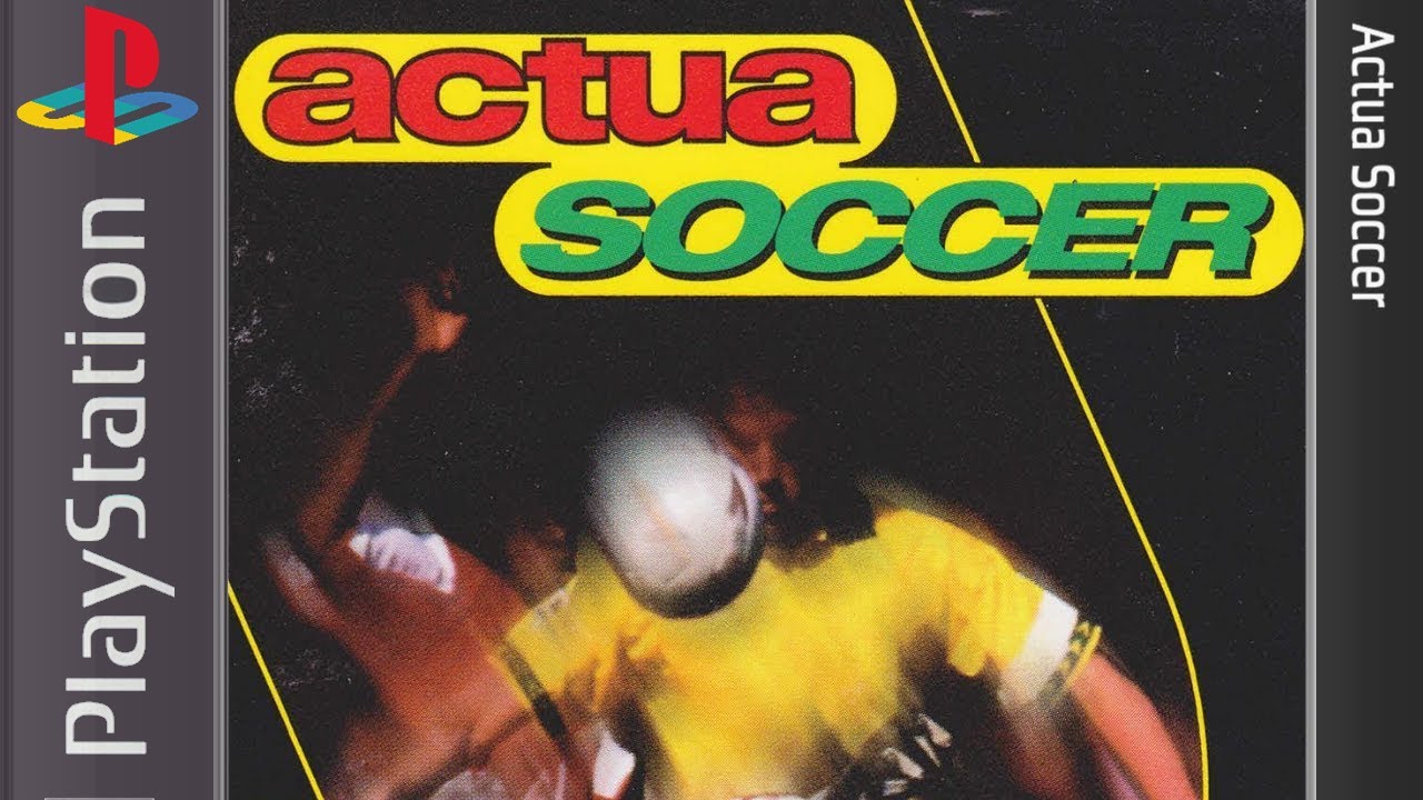 Actua Soccer - PlayStation 1