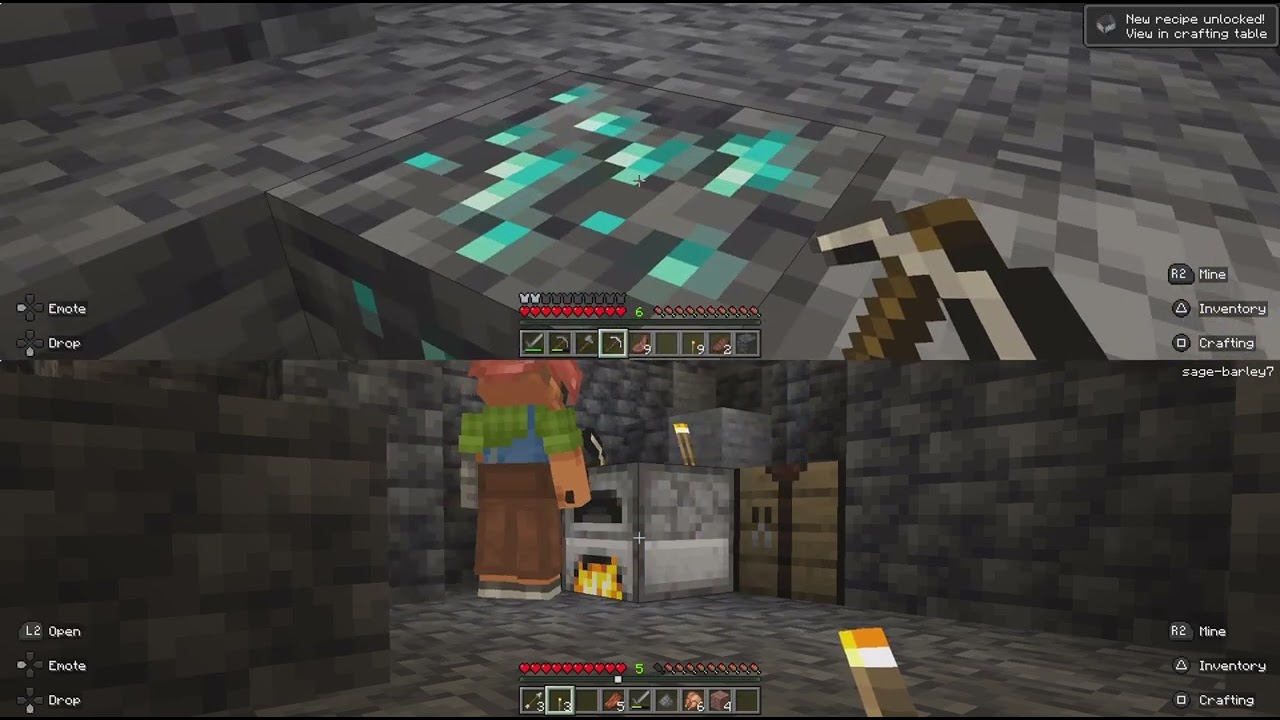 Minecraft رحلة الكهف