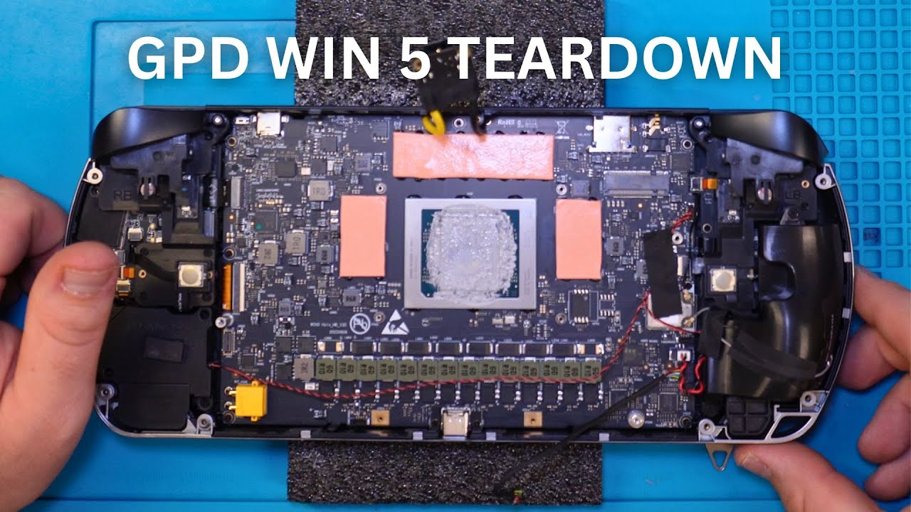 GPD WIN 5 Teardown 🛠️ What's Inside? (See the CPU, Dual Fans, Mini SSD & More!)⚙️
