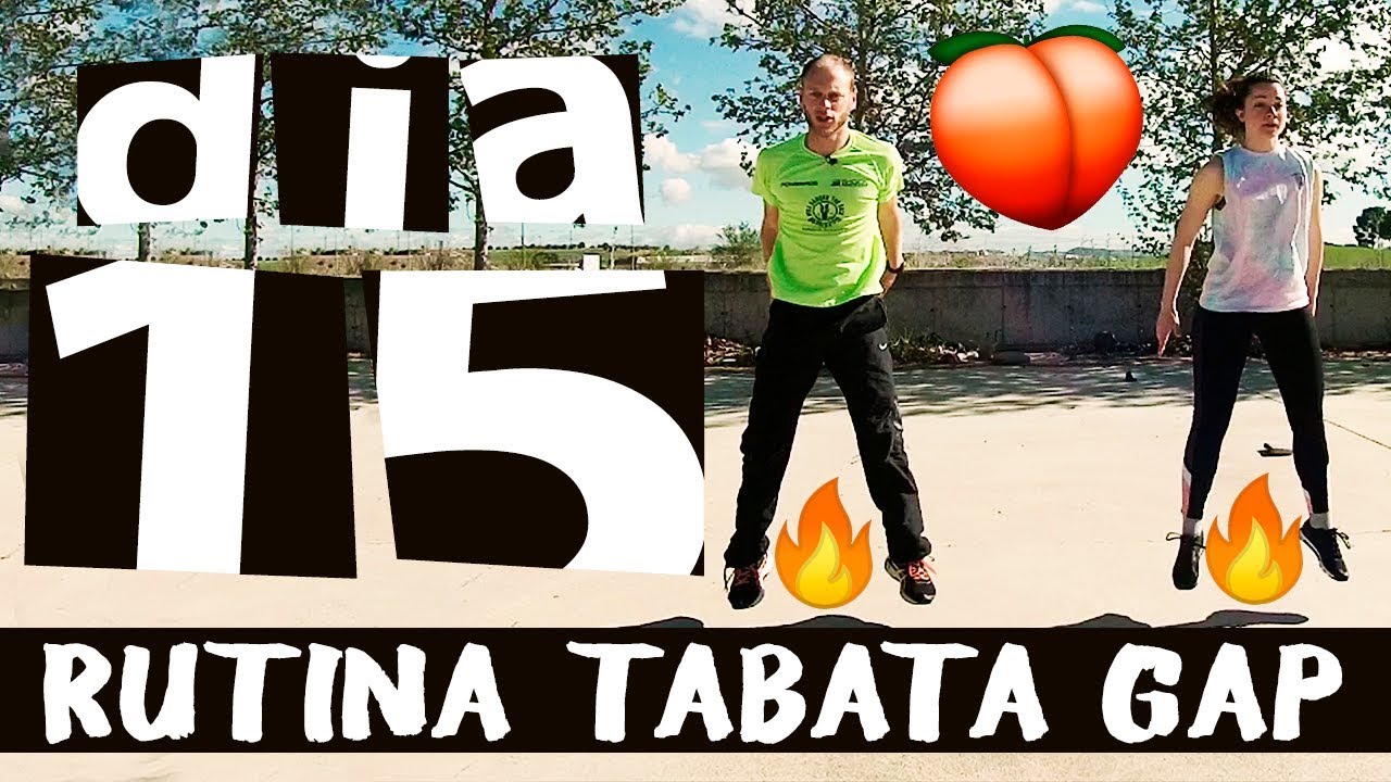 🔥 HIIT TABATA 💪 Glúteos, Abdomen y Piernas en Casa