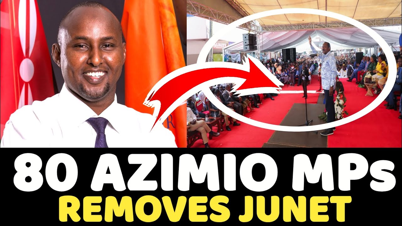 Breaking News! Kimeumana AZIMIO MPs Kicks Out Junet Mohamed - It's Over!