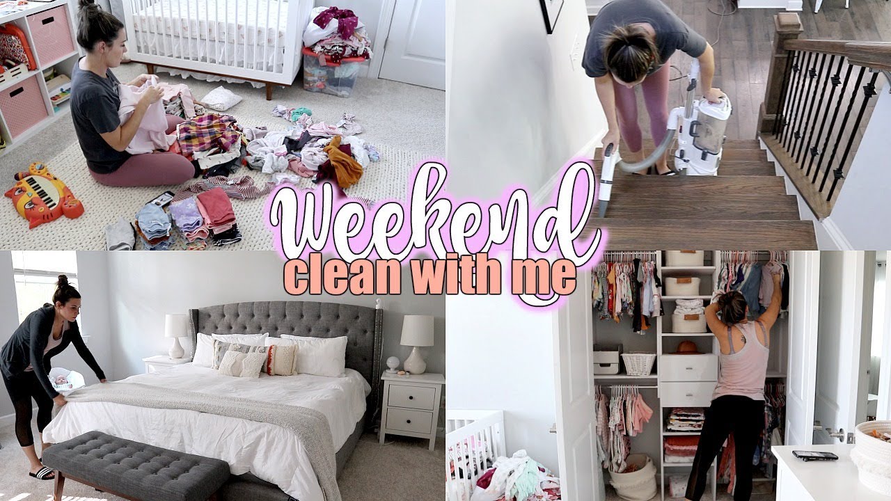 WEEKEND CLEAN WITH ME | ULTIMATE CLEANING MOTIVATION