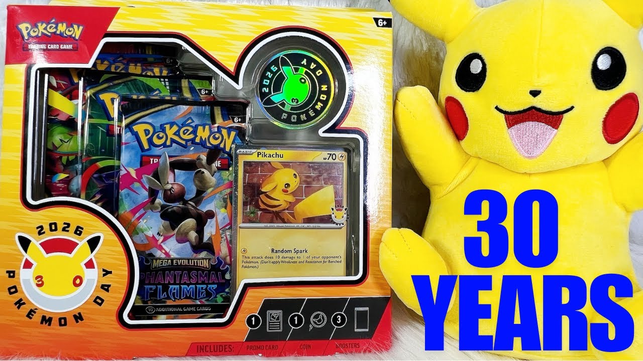 POKEMON DAY 2026 COLLECTION UNBOXING (30 YEARS ANNIVERSARY)#pokemon #pokémon
