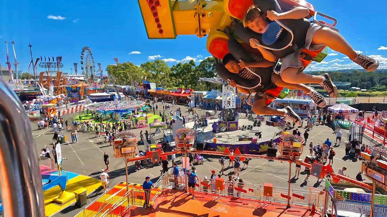 Power surge ride | Onride pov | Sydney royal easter show 2023