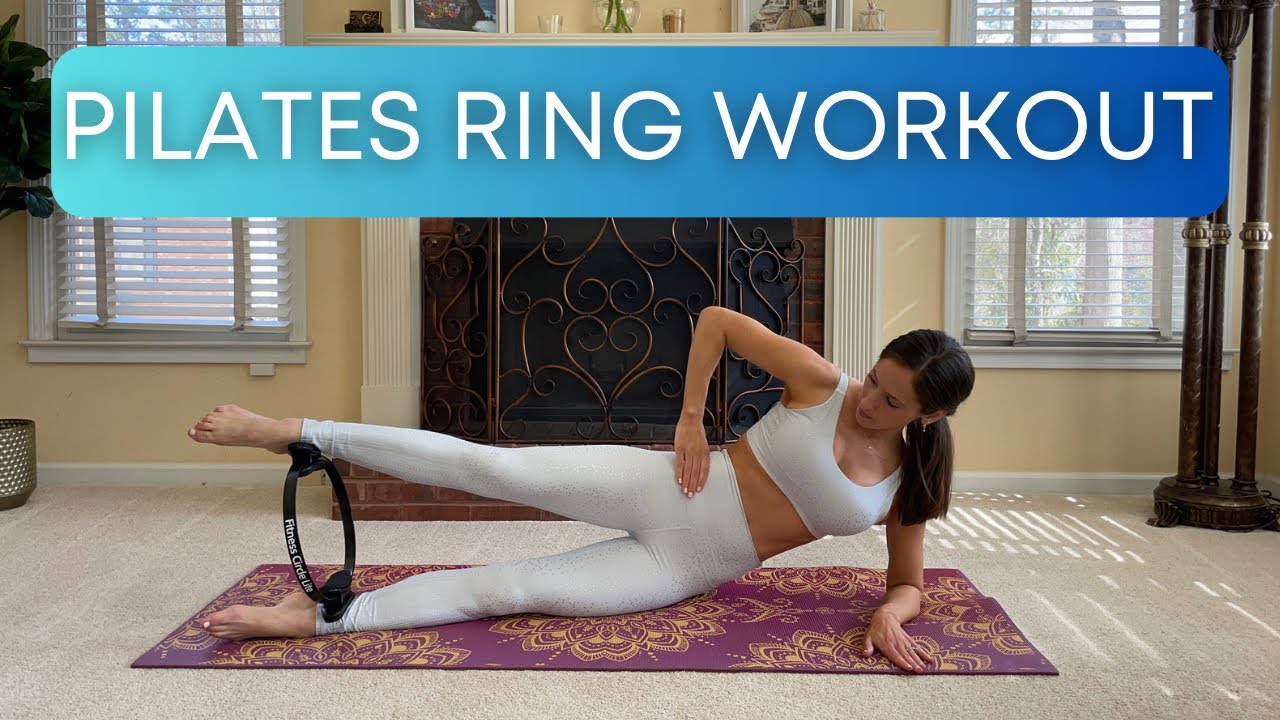 Pilates Ring Workout for INNER/OUTER THIGHS and ABS || 15 MIN WORKOUT