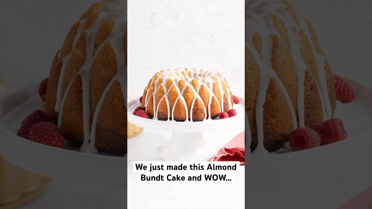 This has to be one of our best Bundt cakes yet! ❤️💫 Ft. The NEW Kaleidoscope Bundt Pan!