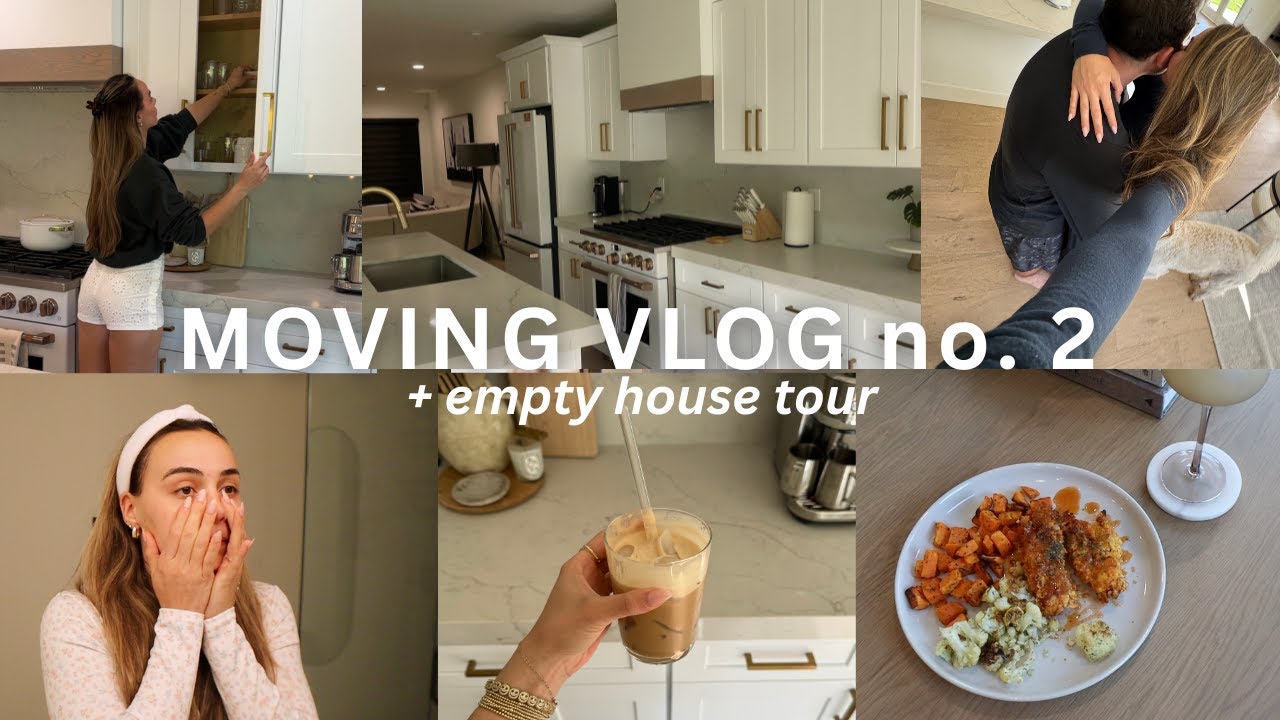 MOVING VLOG 2: Empty House Tour (Scottsdale, Arizona), organizing, & I get right back into routine