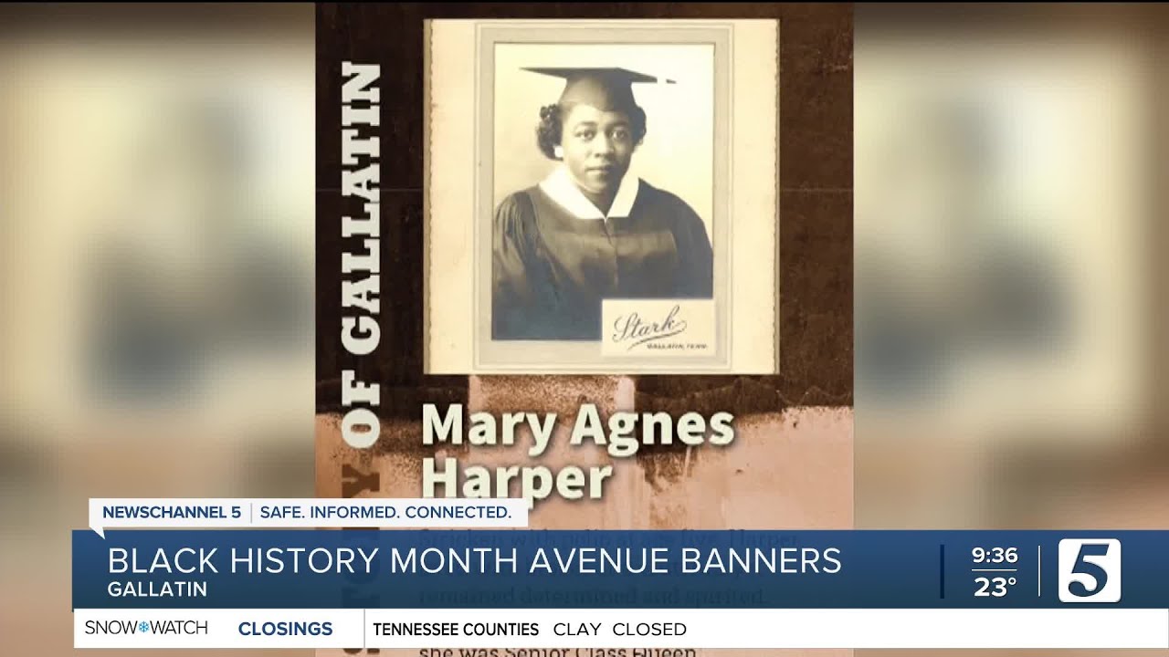 Gallatin honors Black History Month with 4th annual community banner display