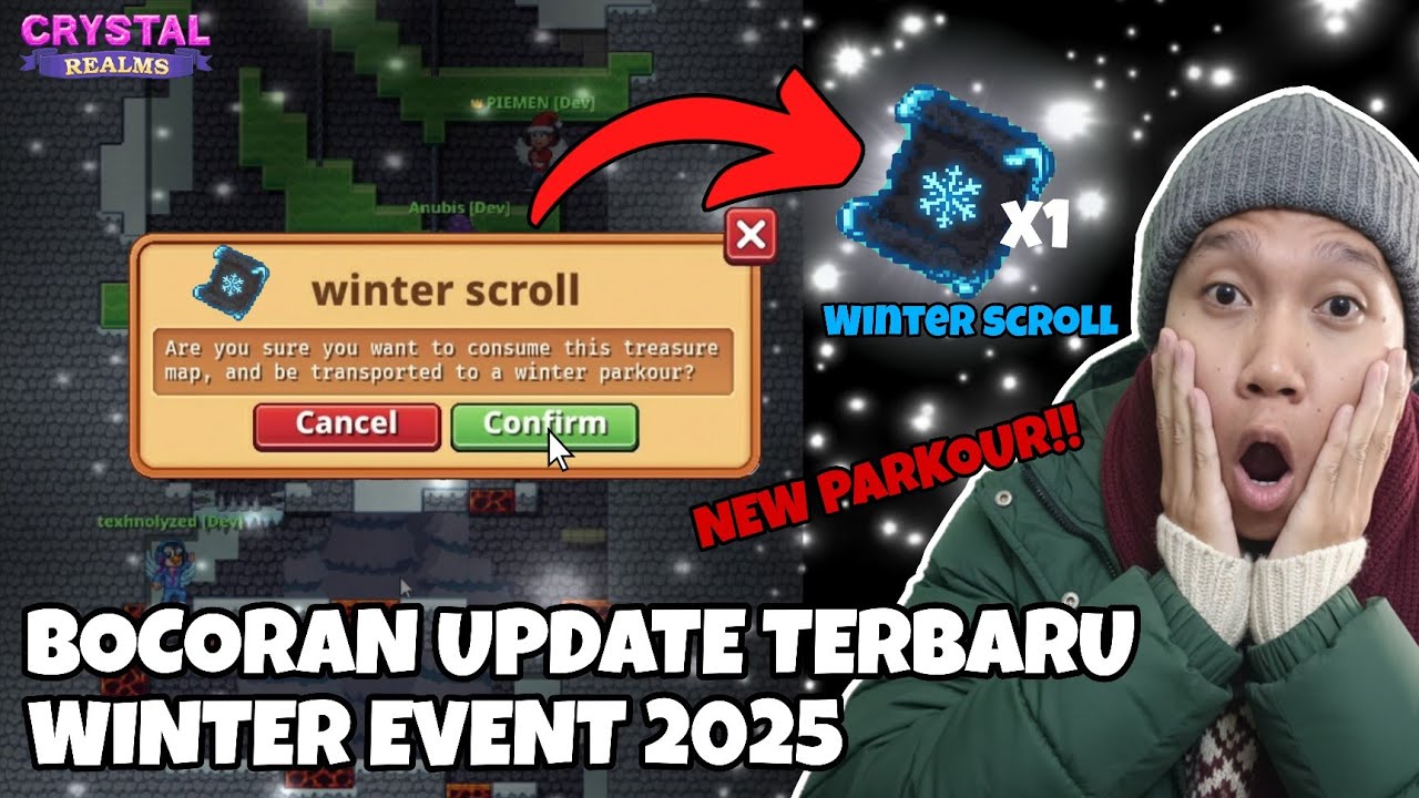 Bocoran Update Winter Event 2025 | Crystal Realms ❄️