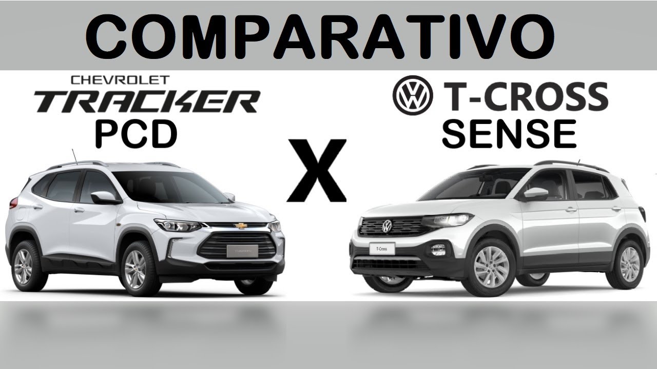 Comparativo entre Tracker PCD e T-Cross Sense