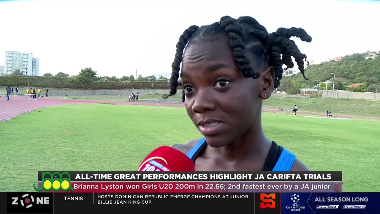 All-time great performances highlight JA CARIFTA trials, Brianna Lyston, Clayton twins on top | Zone