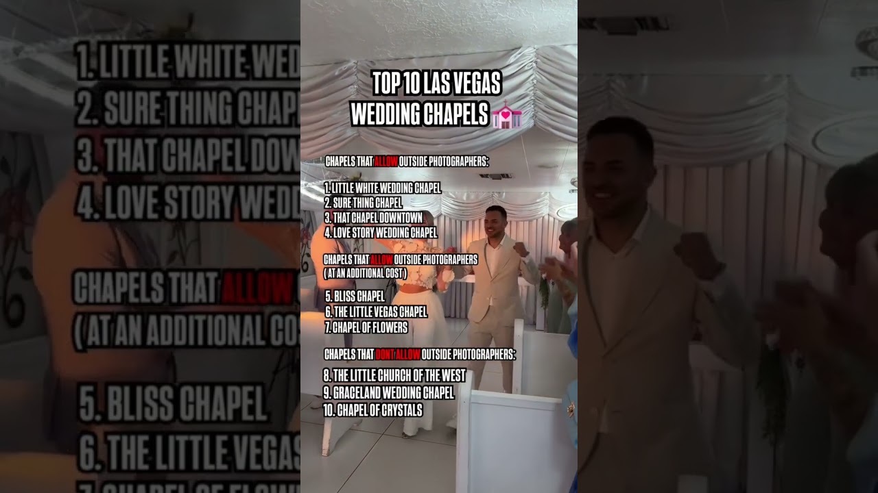 Top 10 Las Vegas Wedding Chapel